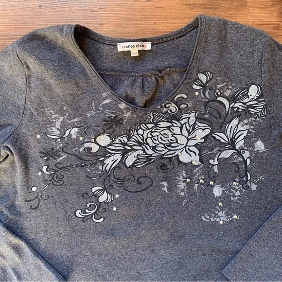 Autre Chose Rhinestone Top - Picture 9 of 11